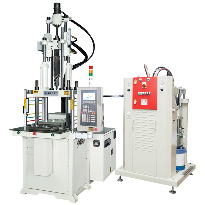 硅膠單滑板注塑機